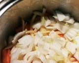 おふくろの味！白菜とひき肉そぼろ鍋♪作り方4写真