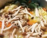 おふくろの味！白菜とひき肉そぼろ鍋♪作り方5写真