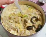 胡麻香る とろふわ味噌豆乳鍋作り方13写真
