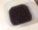 タピオカジュース　ホットミルクティ味作り方6写真