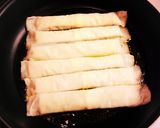 カレーリメイク★スティック春巻き&チーズ作り方8写真