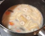 簡単やみつき♡モテレシピ♡居酒屋かす汁作り方5写真