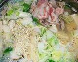 豚肉ですき焼き風鍋♪作り方2写真