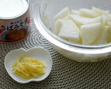 大根とサバ味噌煮缶で♪簡単煮物作り方1写真