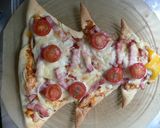 水菜モフモフ 森のツリーピザ作り方17写真
