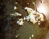エビとトマトのパスタ作り方2写真