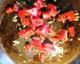 エビとトマトのパスタ作り方3写真