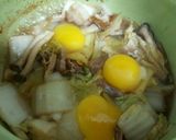 超簡単!!白菜の卵蒸し作り方3写真