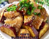 テリ旨♡鶏胸肉&サツマイモのスタミナ炒め作り方11写真