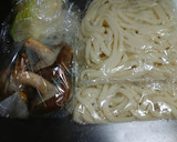 オイスターソースと醤油の簡単焼きうどん作り方1写真