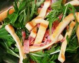 *水菜と焼き油揚げのサラダ*作り方4写真
