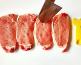 ☆柔らか豚肉ステーキのガーリックトンテキ作り方2写真