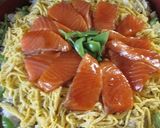 漬けサーモンのちらし寿司作り方4写真