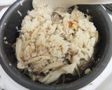 山盛りキノコの炊き込みご飯作り方6写真