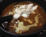 牛乳入り鳥胸肉カレー作り方11写真