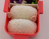 【キャラ弁】俵おにぎりで豚さん弁当作り方3写真
