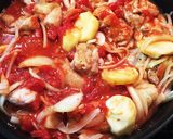 鶏もも肉とじゃがいものトマト煮作り方3写真