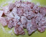鶏肉と長芋のマヨポンマスタード炒め作り方2写真