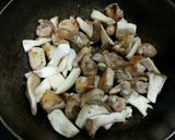 鶏肉と長芋のマヨポンマスタード炒め作り方4写真