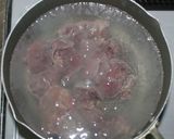 野菜高騰☆乾燥ほうれん草とレバーのスープ作り方8写真