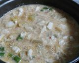 じゃがいもと豆腐の食べる明太ミルクスープ作り方6写真