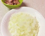 濃厚 ケチャップライス 炒めない混ぜ御飯作り方1写真