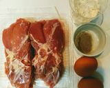 鶏もも肉のピカタ～チキンナゲット風～作り方1写真