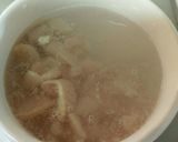 残った鶏皮で!鶏皮の湯引き・ポン酢かけ♪作り方3写真