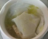 残った鶏皮で!鶏皮の湯引き・ポン酢かけ♪作り方4写真