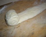 さっぱり　香ばしい！葱入り渦巻き焼き作り方5写真