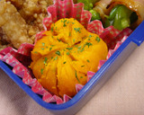 お弁当にもう１品 ★ かぼちゃの茶巾作り方4写真