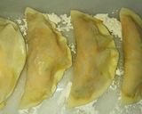 餃子の皮でカボチャ♪作り方3写真