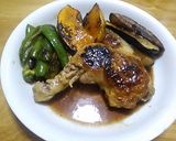 クリスマスに！骨付き鶏もも肉の焼き漬け作り方8写真