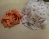 シャキシャキ蓮根とチキンのサラダ作り方4写真