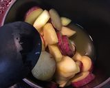 りんごとさつまいもの柑橘煮作り方5写真