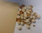 簡単！銀杏のレンチン作り方1写真