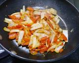 つくりおき！パプリカカレーケチャップ炒め作り方1写真