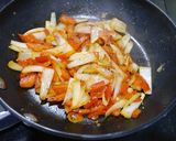 つくりおき！パプリカカレーケチャップ炒め作り方1写真