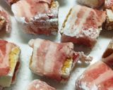 厚揚げの肉巻き簡単ヘルシー酢豚作り方3写真