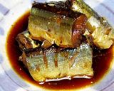 白米消滅しるびー食堂！さんまの煮付け！作り方10写真