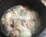 鍋１つで簡単♡鳥肉と大根と卵の和風煮込み作り方4写真
