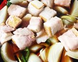 厚揚げの肉巻き簡単ヘルシー酢豚作り方5写真