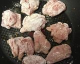 ケールとチキンときのこたっぷりのトマト鍋作り方4写真