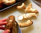 簡単！旨い！つまみになる裂きしいたけの軸作り方2写真