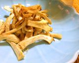 簡単！旨い！つまみになる裂きしいたけの軸作り方7写真