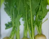 手抜き小蕪と鶏ミンチのクリームスープ作り方8写真