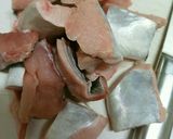 ☆かつおと白菜の煮物☆作り方1写真