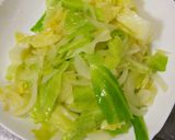 ☆豚カルビと玉ねぎきゃべつのパスタ☆作り方8写真