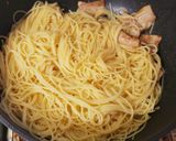☆豚カルビと玉ねぎきゃべつのパスタ☆作り方12写真