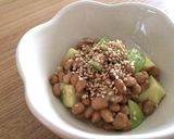 簡単☆アボカド納豆昆布酢和え作り方4写真
